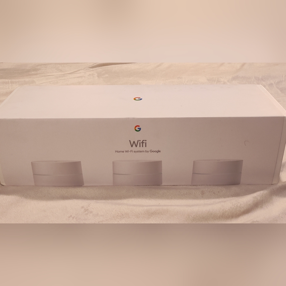 Google Home Wi-Fi System (Opened But Not Used)